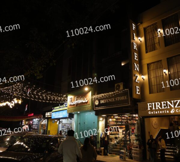 Defence Colony C Block Market 8